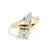 393-gold-plated-modern-double-clear-cubic-zirconia-ring-5.webp Gold Plated Modern Double Clear Cubic Zirconia Ring
