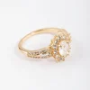 Gold Plated Opulent Statement Ring