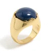 402-gold-plated-oversized-blue-jewel-ring-4.webp Gold Plated Oversized Blue Jewel Ring