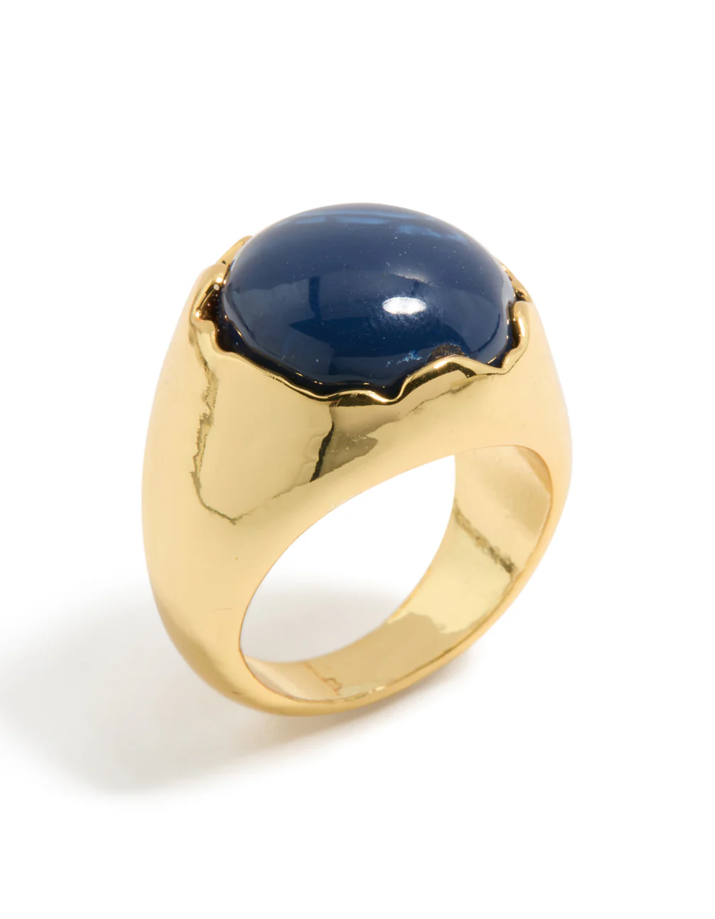 402-gold-plated-oversized-blue-jewel-ring-4.webp Gold Plated Oversized Blue Jewel Ring