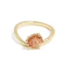 405-gold-plated-peach-cubic-zirconia-ring-5.webp Gold Plated Peach Cubic Zirconia Ring