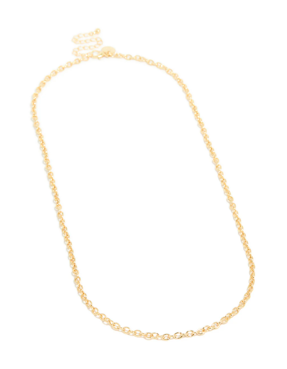 414-gold-plated-rolo-chain-necklace-4.webp Gold Plated Rolo Chain Necklace