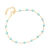 430-gold-plated-sterling-silver-blue-enamel-station-beaded-bracelet-2.webp Gold Plated Sterling Silver Blue Enamel Station Beaded Bracelet