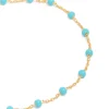 430-gold-plated-sterling-silver-blue-enamel-station-beaded-bracelet-4.webp Gold Plated Sterling Silver Blue Enamel Station Beaded Bracelet