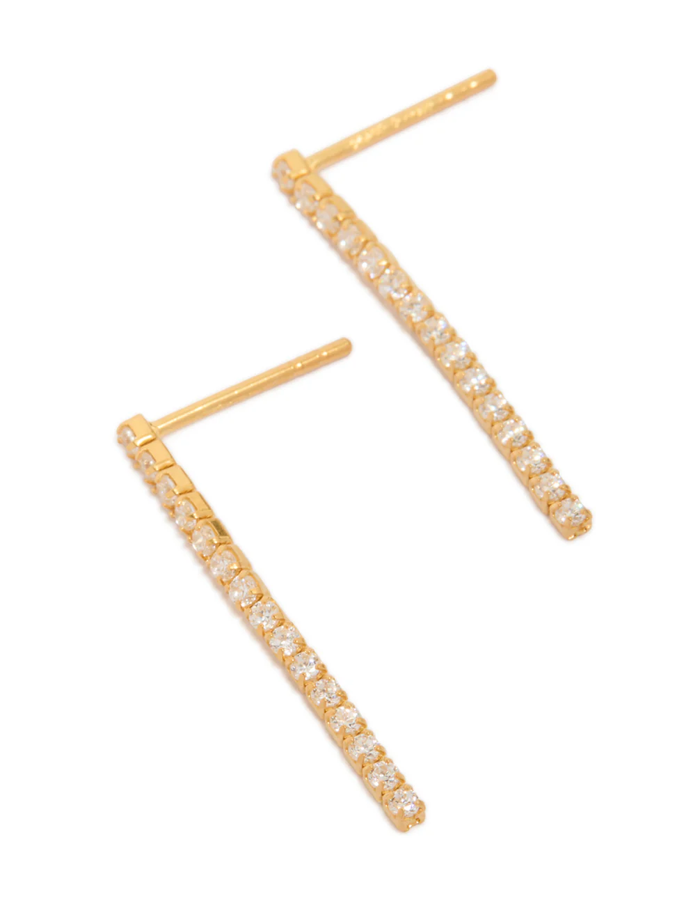 434-gold-plated-sterling-silver-cubic-zirconia-drop-earrings-2.webp Gold Plated Sterling Silver Cubic Zirconia Drop Earrings