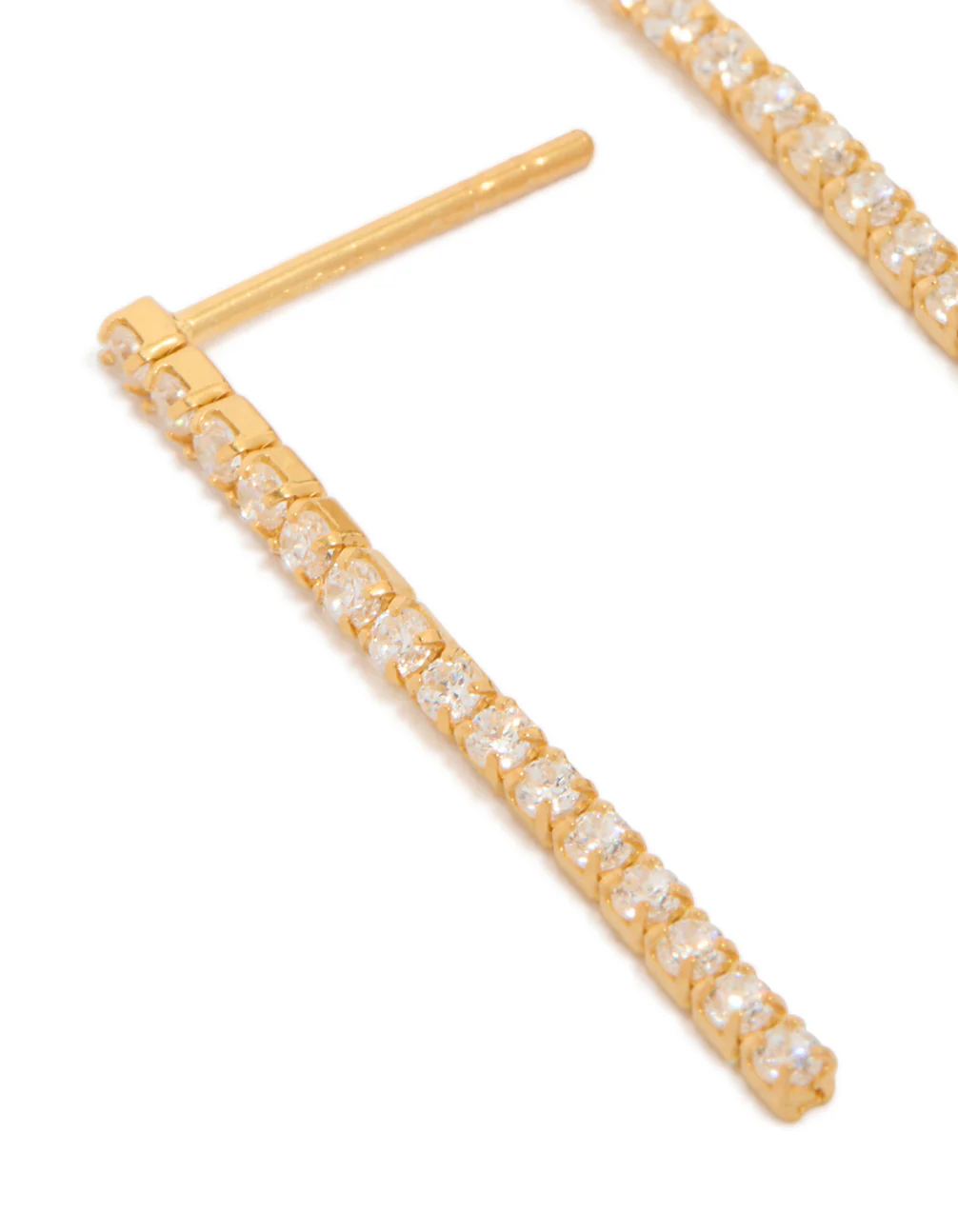 434-gold-plated-sterling-silver-cubic-zirconia-drop-earrings-4.webp Gold Plated Sterling Silver Cubic Zirconia Drop Earrings