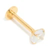 436-gold-plated-sterling-silver-round-cubic-zirconia-flat-back-single-stud-1.webp Gold Plated Sterling Silver Round Cubic Zirconia Flat Back Single Stud