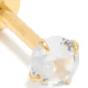 436-gold-plated-sterling-silver-round-cubic-zirconia-flat-back-single-stud-2.webp Gold Plated Sterling Silver Round Cubic Zirconia Flat Back Single Stud
