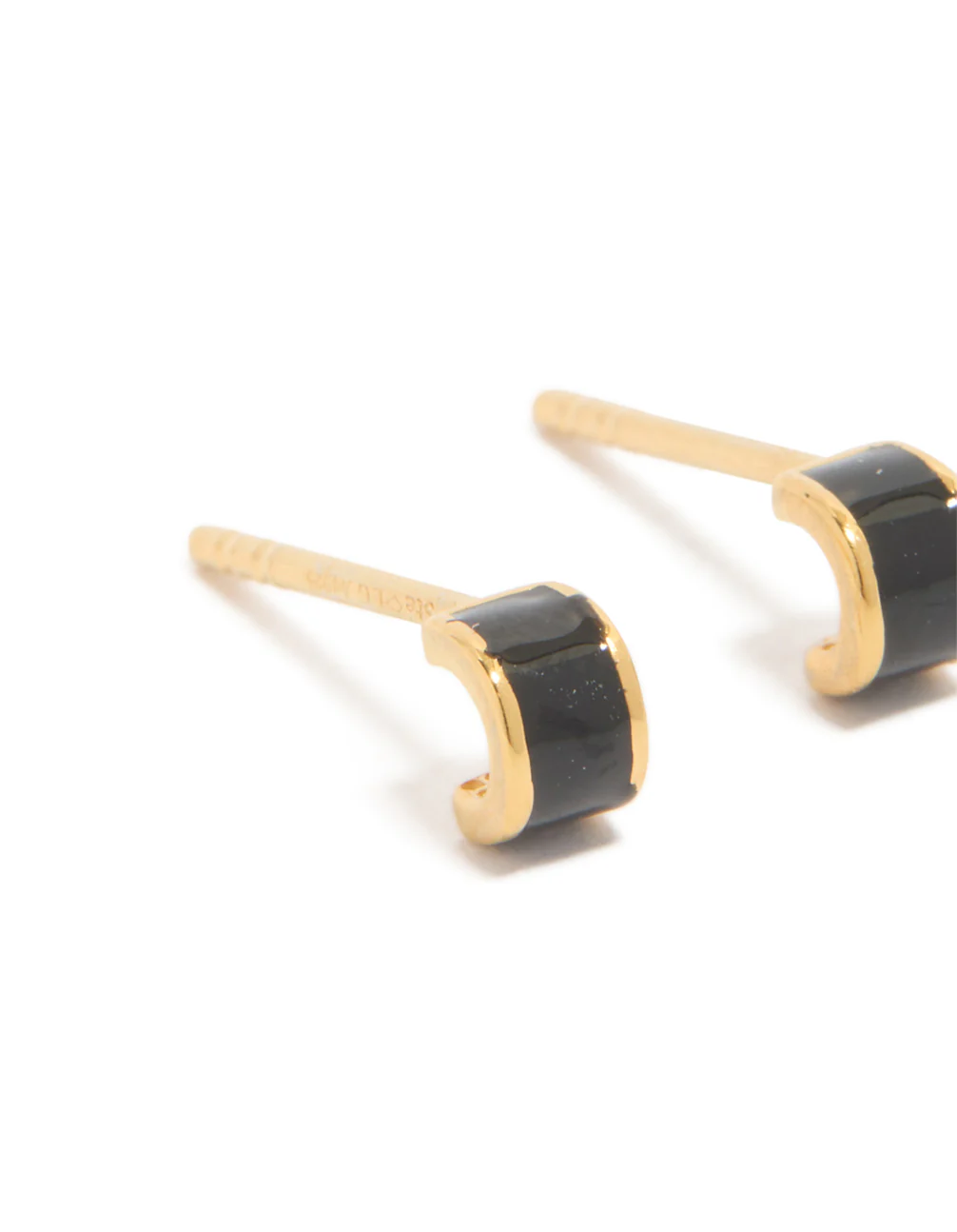 437-gold-plated-sterling-silver-tiny-black-enamel-stud-earrings-4.webp Gold Plated Sterling Silver Tiny Black Enamel Stud Earrings