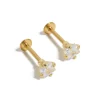 439-gold-plated-surgical-steel-cubic-zirconia-flat-back-studs-2.webp Gold Plated Surgical Steel Cubic Zirconia Flat Back Studs