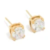 441-gold-plated-surgical-steel-6mm-prism-stud-earrings-1.webp Gold Plated Surgical Steel 6mm Prism Stud Earrings