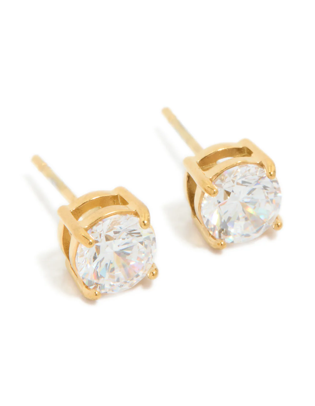 441-gold-plated-surgical-steel-6mm-prism-stud-earrings-1.webp Gold Plated Surgical Steel 6mm Prism Stud Earrings