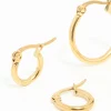443-gold-plated-surgical-steel-clasp-hoop-earrings-2-pack-4.webp Gold Plated Surgical Steel Clasp Hoop Earrings 2-Pack