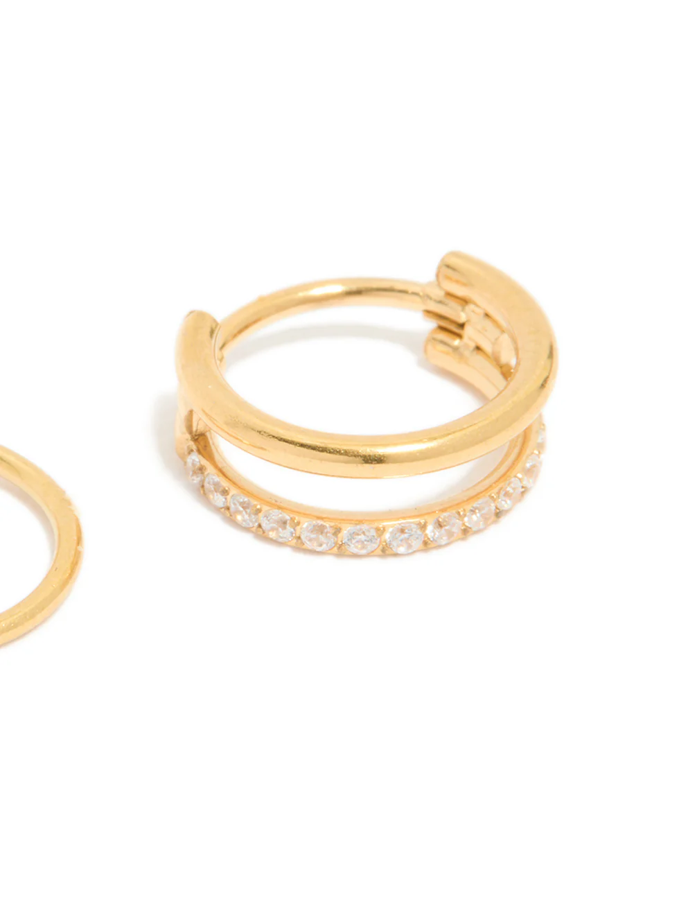 446-gold-plated-surgical-steel-cubic-zirconia-simple-nose-rings-2-pack-4.webp Gold Plated Surgical Steel Cubic Zirconia & Simple Nose Rings 2-Pack