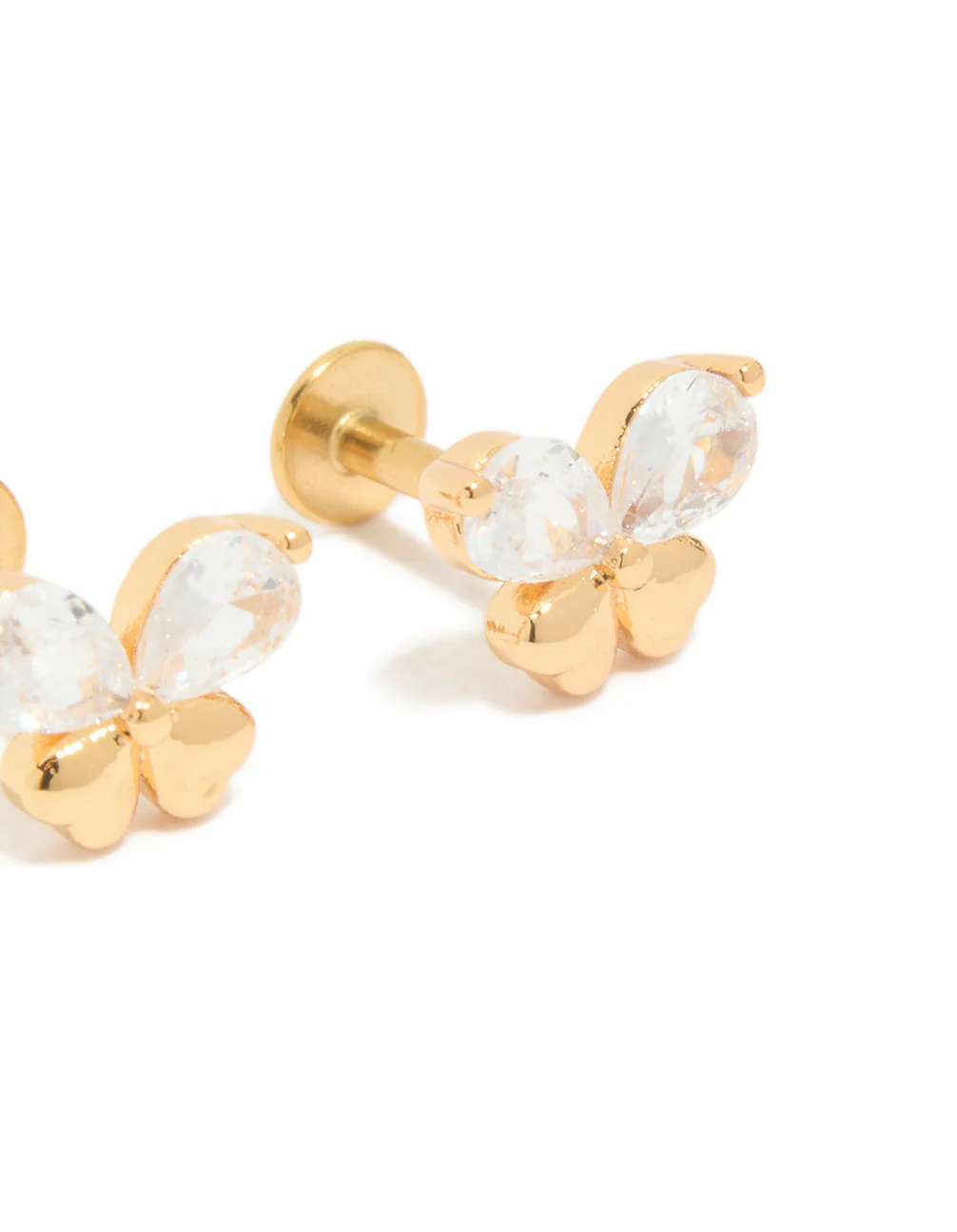 448-gold-plated-surgical-steel-cubic-zirconia-butterfly-flat-back-studs-5.webp Gold Plated Surgical Steel Cubic Zirconia Butterfly Flat Back Studs