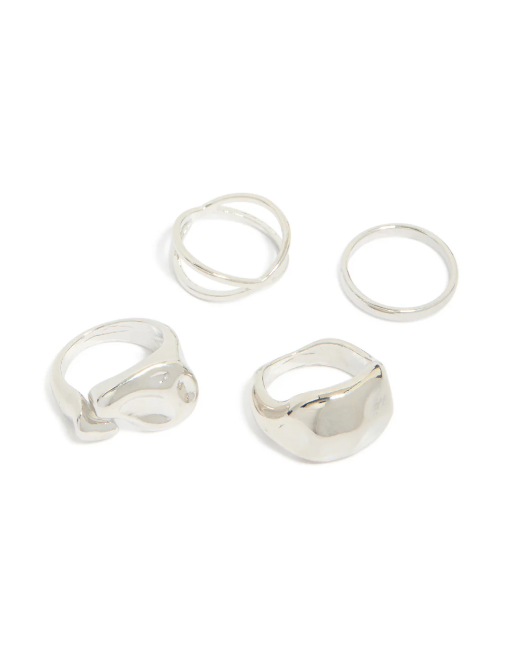 45-silver-clean-molten-rings-4-pack-1.webp Silver Clean & Molten Rings 4-Pack