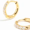 456-gold-plated-surgical-steel-cubic-zirconia-hoop-earrings-4.webp Gold Plated Surgical Steel Cubic Zirconia Hoop Earrings