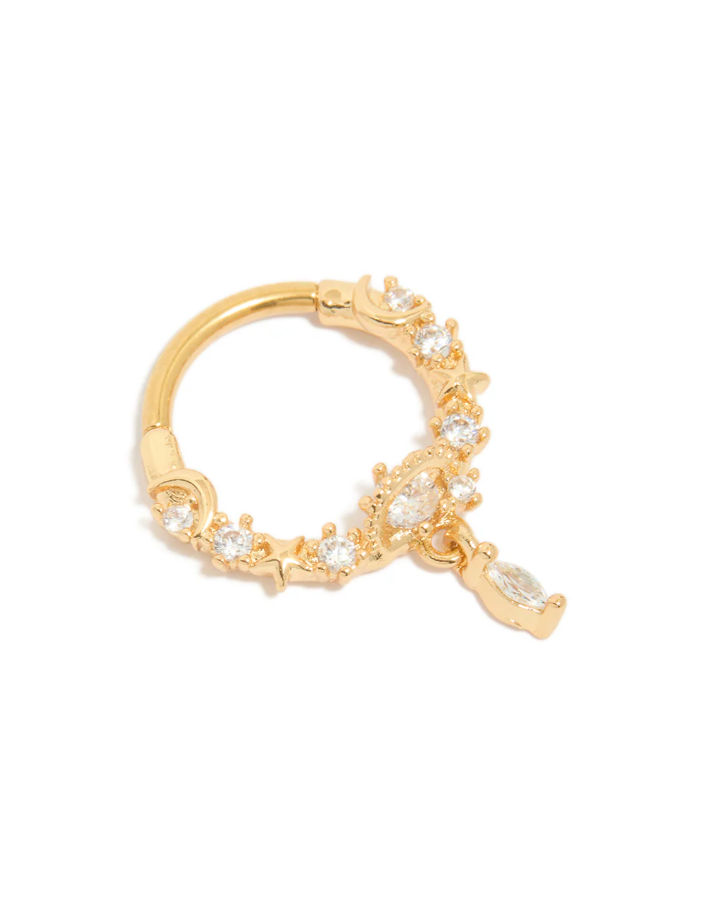 461-gold-plated-surgical-steel-cubic-zirconia-planet-zirconia-drop-clicker-ring-2.webp Gold Plated Surgical Steel Cubic Zirconia Planet Zirconia Drop Clicker Ring