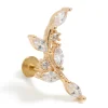 462-gold-plated-surgical-steel-curved-vine-single-flat-back-2.webp Gold Plated Surgical Steel Curved Vine Single Flat Back
