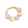 469-gold-plated-surgical-steel-pink-cubic-zirconia-star-clicker-ring-2.webp Gold Plated Surgical Steel Pink Cubic Zirconia Star Clicker Ring