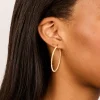 473-gold-plated-surgical-steel-textured-hoop-earrings-40-mm-1.webp Gold Plated Surgical Steel Textured Hoop Earrings 40 MM