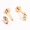 475-gold-plated-surgical-steel-trio-cubic-zirconia-flat-backs-2.webp Gold Plated Surgical Steel Trio Cubic Zirconia Flat Backs