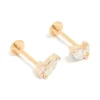 479-gold-plated-titanium-marquise-cubic-zirconia-flat-back-studs-2.webp Gold Plated Titanium Marquise Cubic Zirconia Flat Back Studs