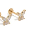 482-gold-plated-titanium-cubic-zirconia-butterfly-flat-back-studs-5.webp Gold Plated Titanium Cubic Zirconia Butterfly Flat Back Studs