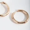 490-gold-polished-hoop-earrings-2.webp Gold Polished Hoop Earrings