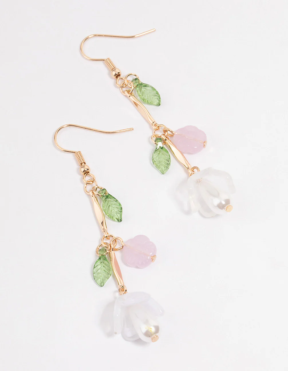 491-gold-pretty-petal-flower-drop-earrings-1.webp Gold Pretty Petal & Flower Drop Earrings