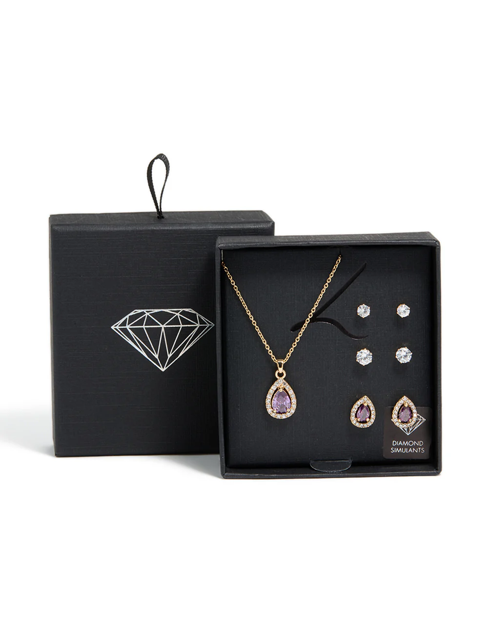 494-gold-purple-cubic-zirconia-necklace-earrings-set-3.webp Gold Purple Cubic Zirconia Necklace & Earrings Set