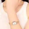 496-gold-rectangle-roman-numeral-watch-1.webp Gold Rectangle Roman Numeral Watch