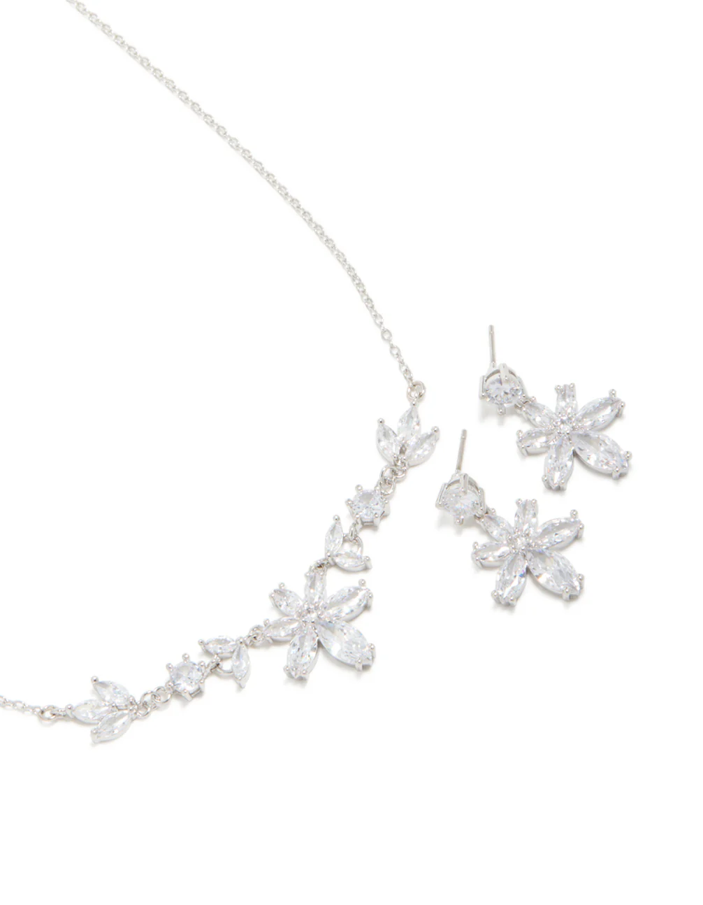 50-silver-cubic-zirconia-lovely-floral-necklace-earrings-set-1.webp Silver Cubic Zirconia Lovely Floral Necklace & Earrings Set