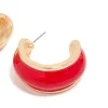 502-gold-red-mini-chunky-hoop-earrings-5.webp Gold Red Mini Chunky Hoop Earrings