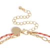 Gold Shell & Evil Eye  Charm Layered Necklace