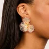 509-gold-statement-red-outline-flower-stud-earrings-1.webp Gold Statement Red Outline Flower Stud Earrings