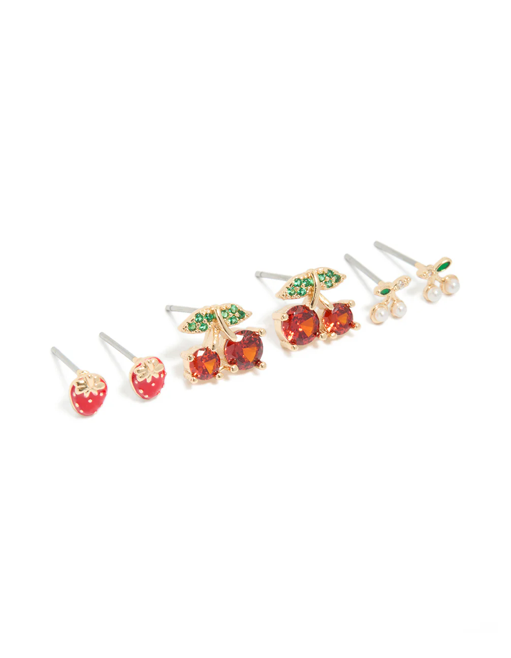 510-gold-strawberry-cherries-earrings-3-pack-2.webp Gold Strawberry & Cherries Earrings 3-Pack
