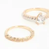 512-gold-teardrop-cubic-zirconia-engagement-ring-stack-4.webp Gold Teardrop Cubic Zirconia Engagement Ring Stack