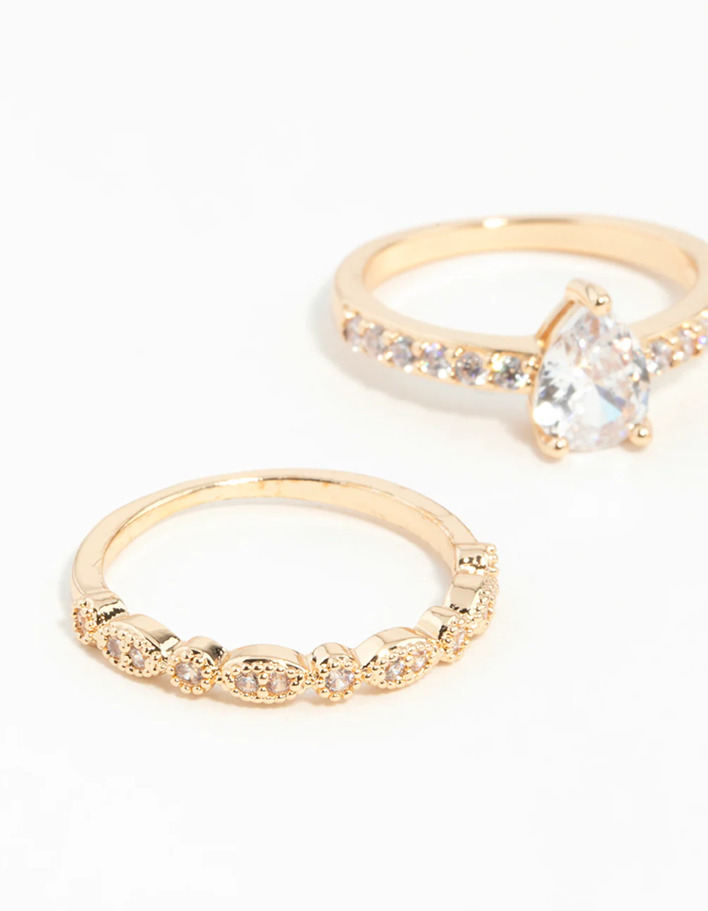512-gold-teardrop-cubic-zirconia-engagement-ring-stack-4.webp Gold Teardrop Cubic Zirconia Engagement Ring Stack