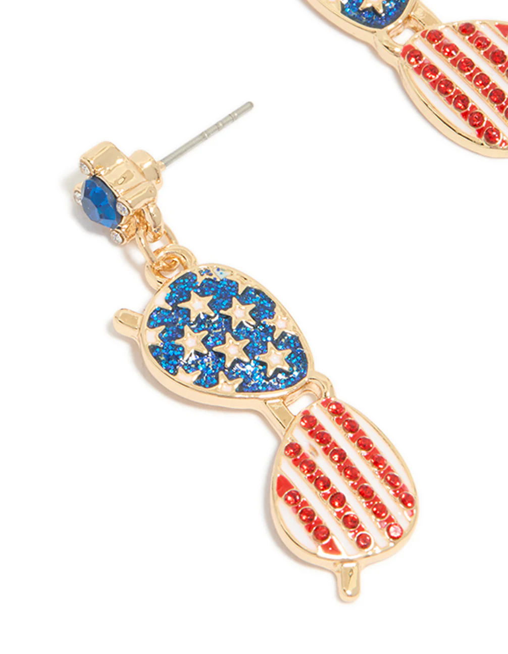522-gold-usa-sunglasses-drop-earrings-4.webp Gold USA Sunglasses Drop Earrings