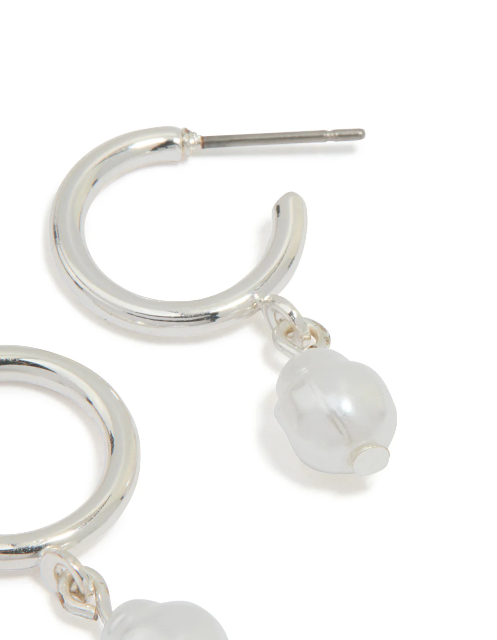 53-silver-pearl-drop-huggie-earrings-5.webp Silver Pearl Drop Huggie Earrings