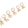 532-kids-gold-dog-paw-huggie-earrings-4-pack-3.webp Kids Gold Dog & Paw Huggie Earrings 4-Pack