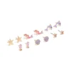 533-kids-gold-mermaid-dolphin-stud-earrings-6-pack-1.webp Kids Gold Mermaid & Dolphin Stud Earrings 6-Pack