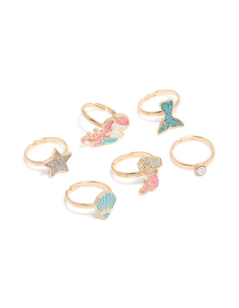 534-kids-gold-mermaid-sea-rings-6-pack-1.webp Kids Gold Mermaid & Sea Rings 6-Pack