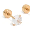 537-kids-gold-plated-surgical-steel-cubic-zirconia-flat-back-studs-2.webp Kids Gold Plated Surgical Steel Cubic Zirconia Flat Back Studs