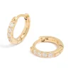 539-kids-gold-plated-surgical-steel-cubic-zirconia-pave-sleeper-earrings-1.webp Kids Gold Plated Surgical Steel Cubic Zirconia Pave Sleeper Earrings
