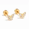 540-kids-gold-plated-surgical-steel-diamante-butterfly-flat-back-earrings-1.webp Kids Gold Plated Surgical Steel Diamante Butterfly Flat Back Earrings