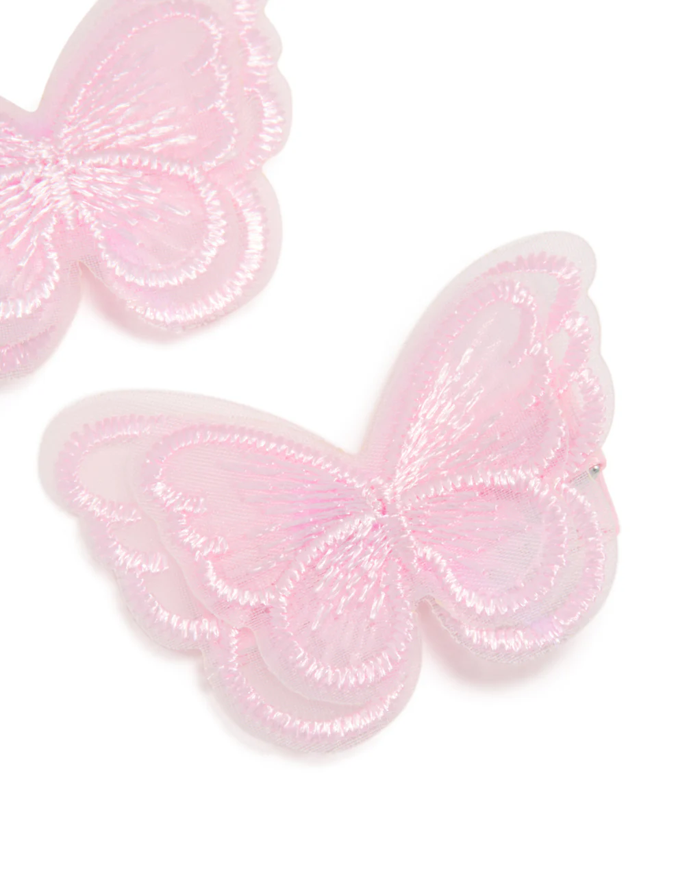 546-kids-pink-sheer-fabric-butterfly-clips-2-pack-3.webp Kids Pink Sheer Fabric Butterfly Clips 2-Pack
