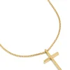 550-mens-gold-plated-stainless-steel-cross-pendant-necklace-1.webp Mens Gold Plated Stainless Steel Cross Pendant Necklace