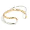 553-mixed-metal-plated-open-crossover-wrist-cuff-2.webp Mixed Metal Plated Open Crossover Wrist Cuff